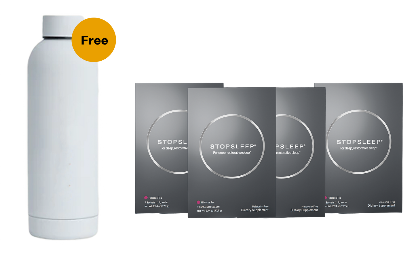 50% Off Sleep Performance Drink (28 Servings) + Welcome Gifts