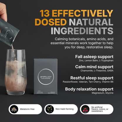 50% Off Sleep Performance Drink + Welcome Gifts