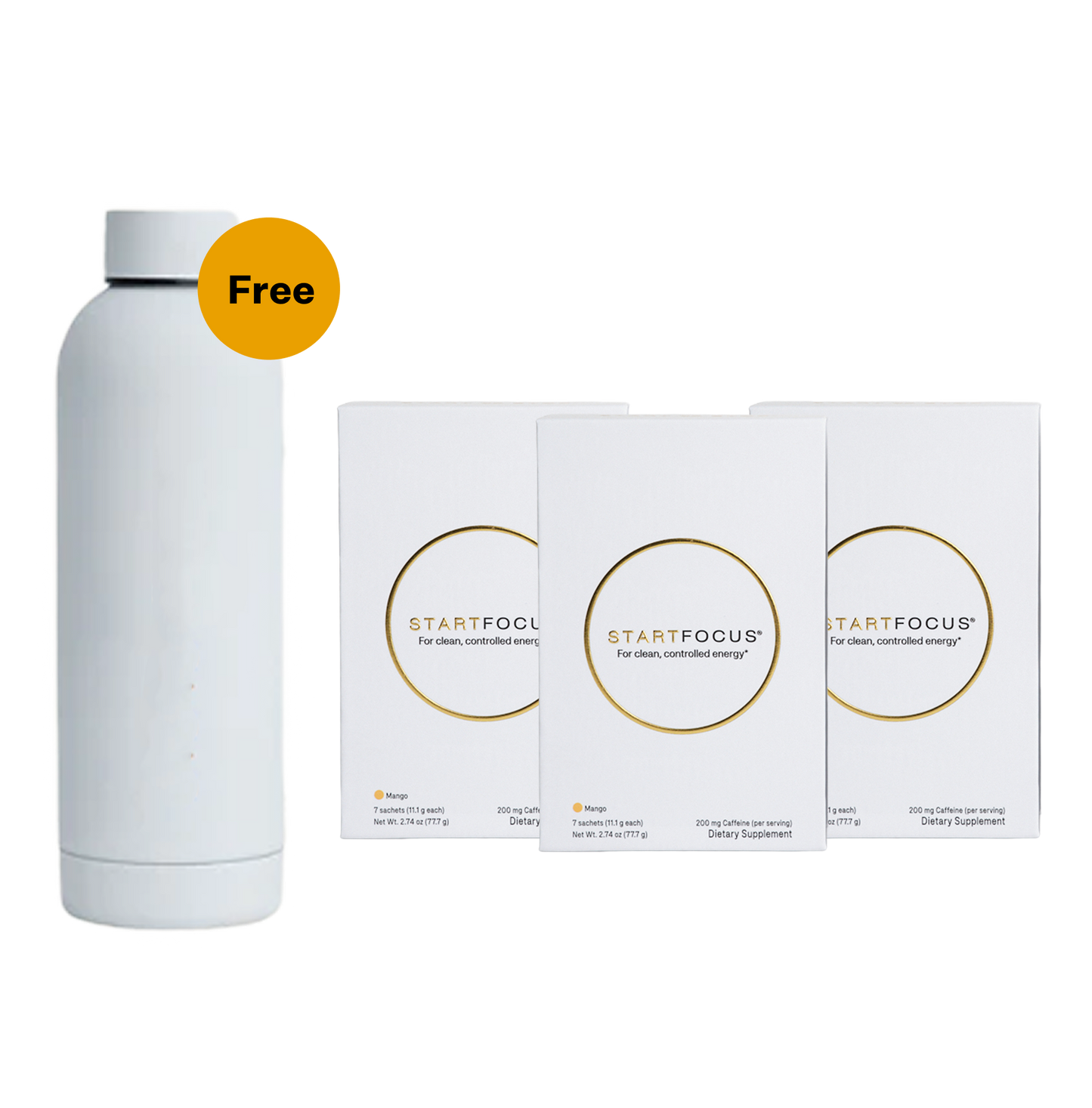 50% Off Mental Performance Drink (21 Servings) + Welcome Gifts