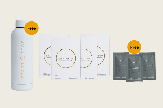 50% Off Mental Performance Drink (28 Servings) + Welcome Gifts