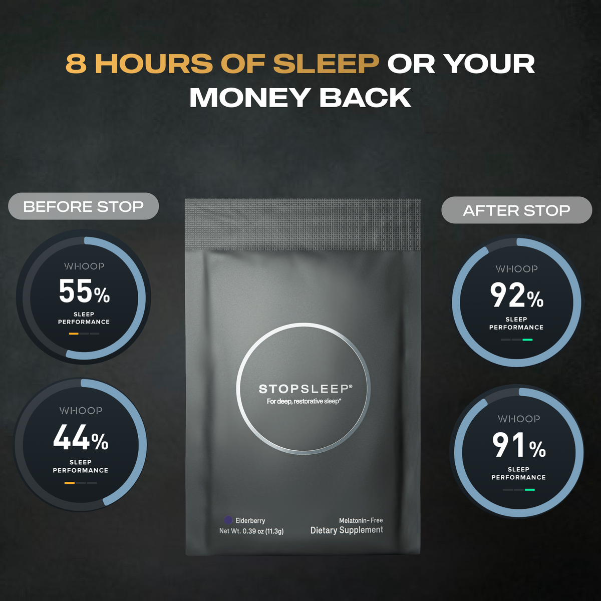 Stap Sleep Stop – START STOP
