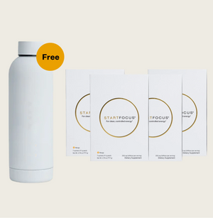 50% Off Mental Performance Drink (28 Servings) + Welcome Gifts